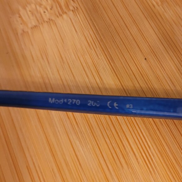 Oscar De La Renta Sunglasses Brown Tortiose Shell & Blue MOD 1270 200 Womens - Picture 10 of 15